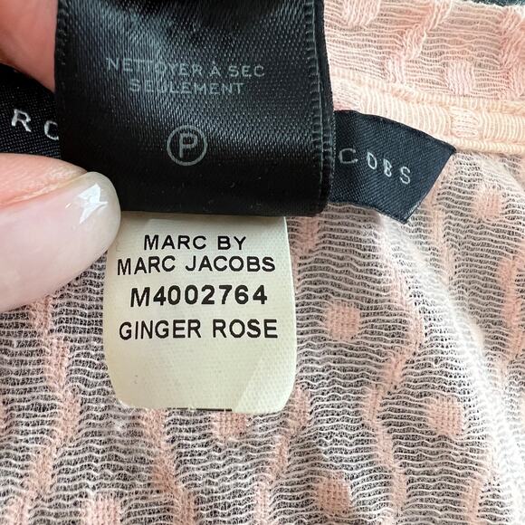 MARC by Marc Jacobs Ginger Rose Short Sleeve Round Neck Top Size M Medium - Picture 7 of 7